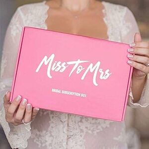 MISS TO MRS Subscription Box Women Bride to Be New Gifts Bridal Shower Wedding